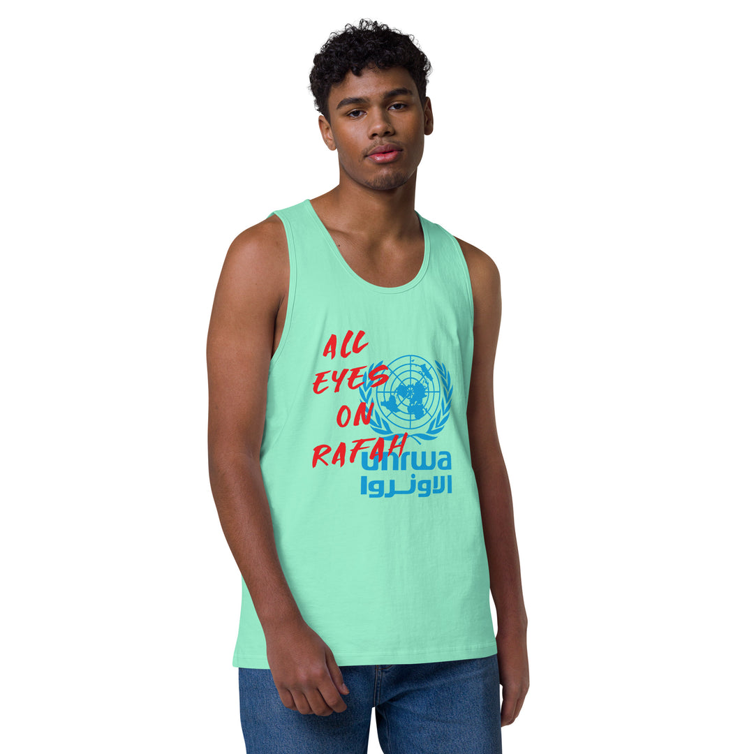 Men’s premium tank top | All Eyes on Rafah