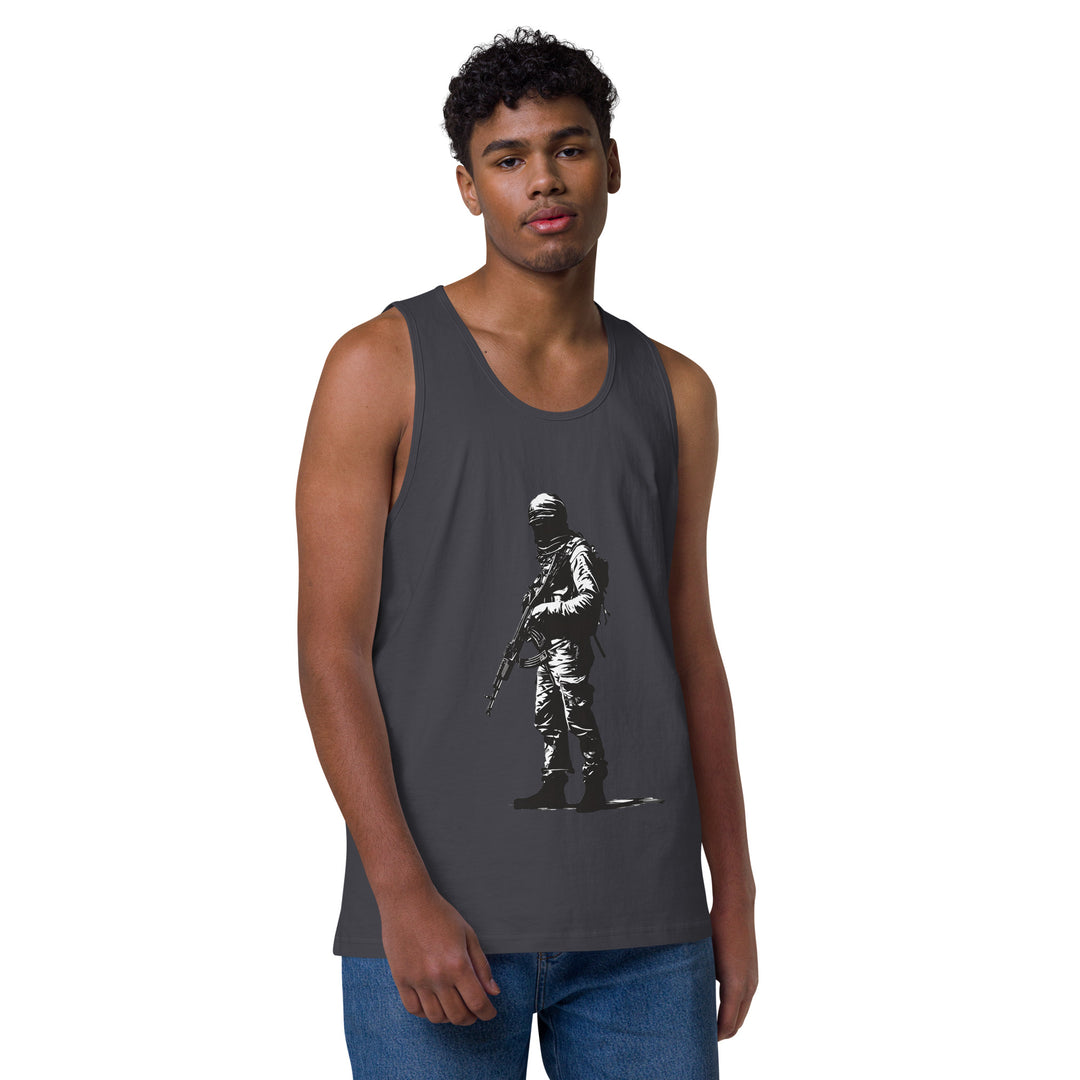 Men’s premium tank top | The Fighter