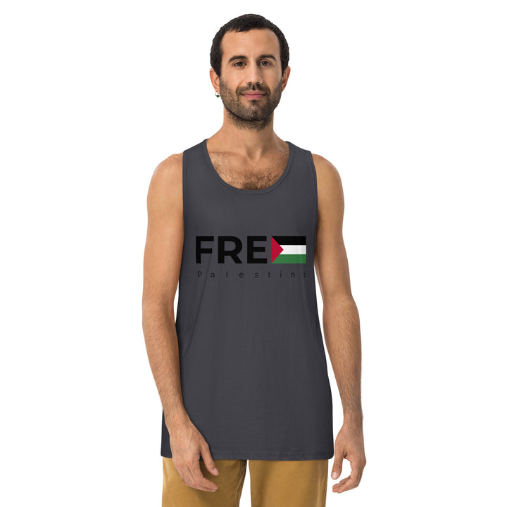 Men’s premium tank top | Free Palestine