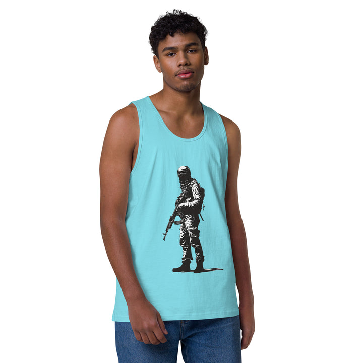 Men’s premium tank top | The Fighter