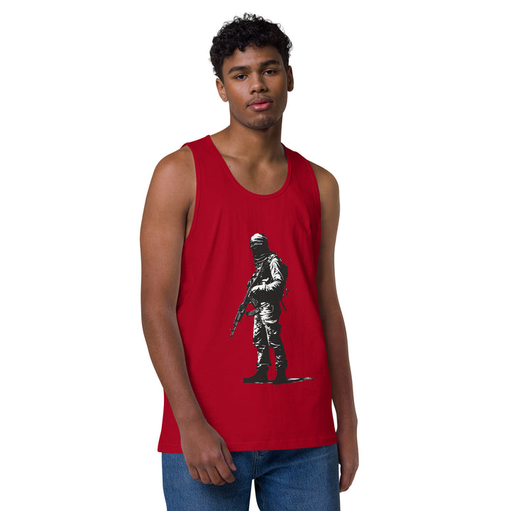 Men’s premium tank top | The Fighter