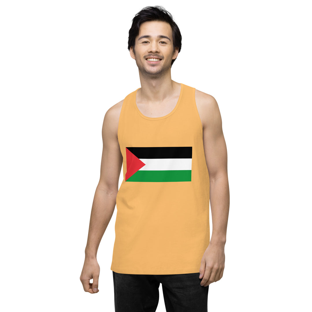 Men’s premium tank top | Palestine Flag