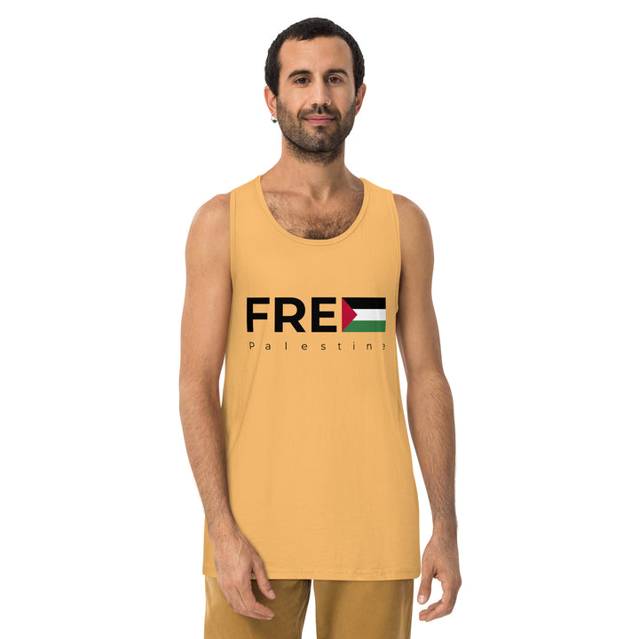 Men’s premium tank top | Free Palestine