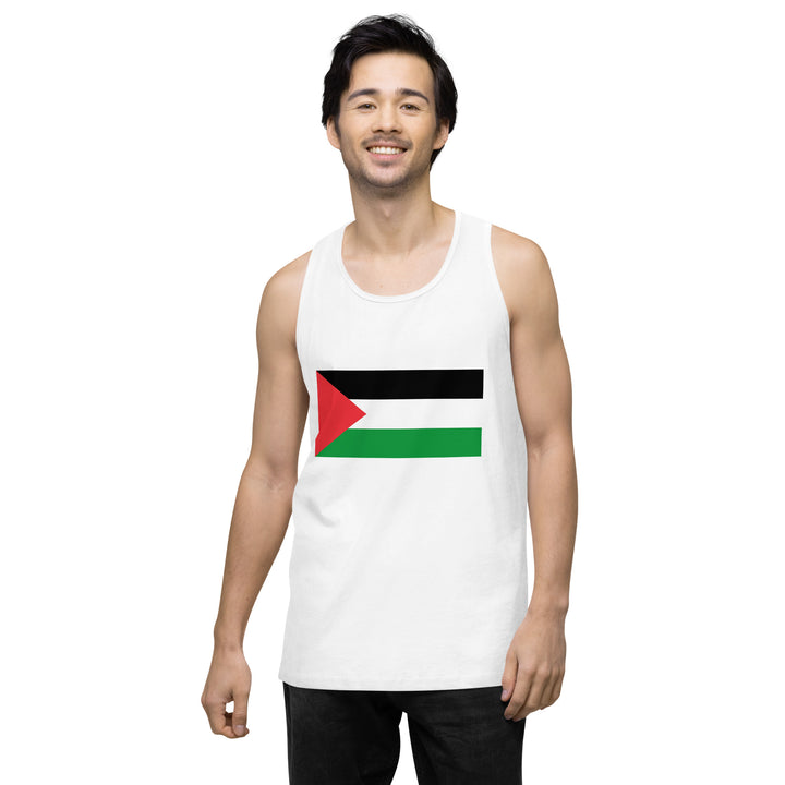 Men’s premium tank top | Palestine Flag