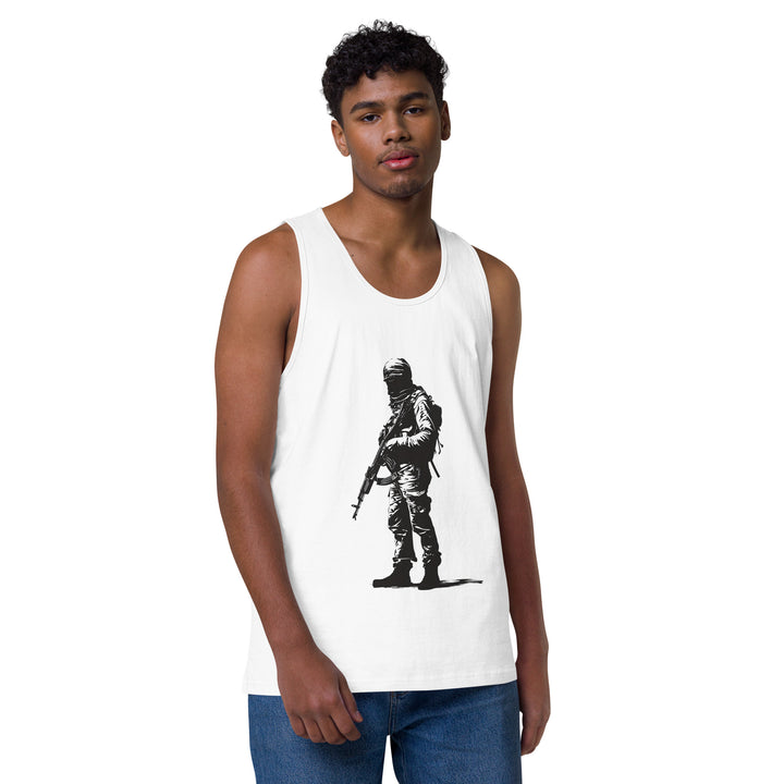 Men’s premium tank top | The Fighter