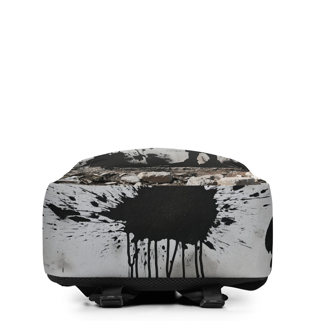 Minimalist Backpack - Palestine Wall, Minimalist Backpack White Bottom