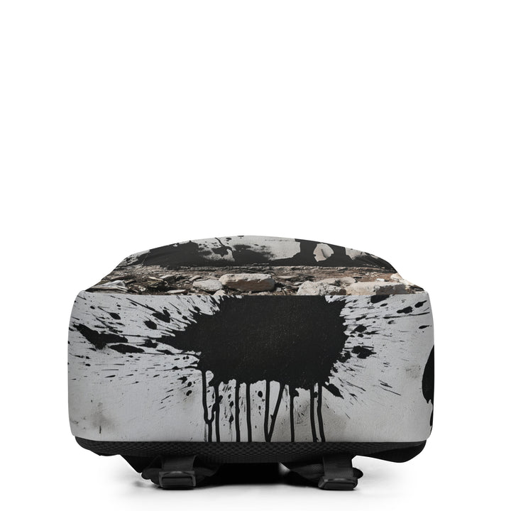 Minimalist Backpack - Palestine Wall, Minimalist Backpack White Bottom