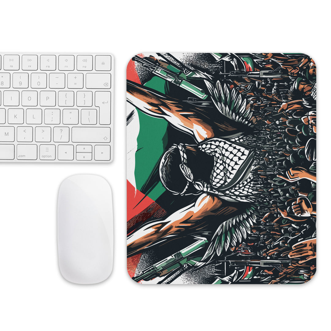 Mouse pad - Art by Moh, White