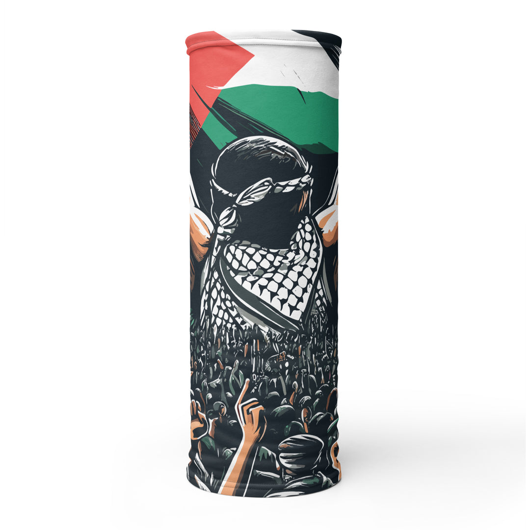 Neck Gaiter - Art by Moh, Gaiter White On Tube