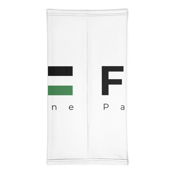 Neck Gaiter - Free Palestine, Gaiter White