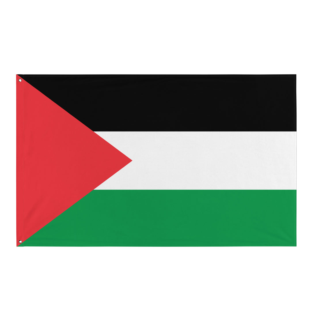 Palestine Flag, White