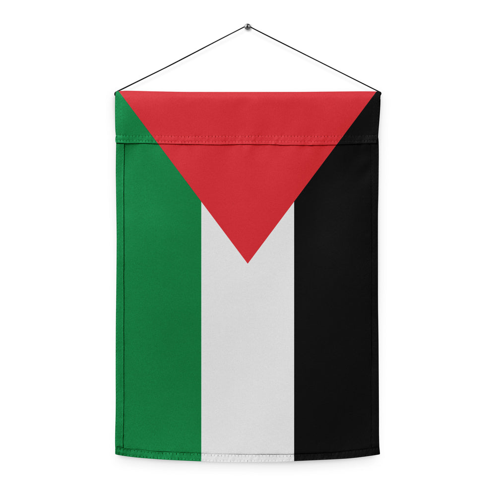Palestine Garden flag, White 12x17