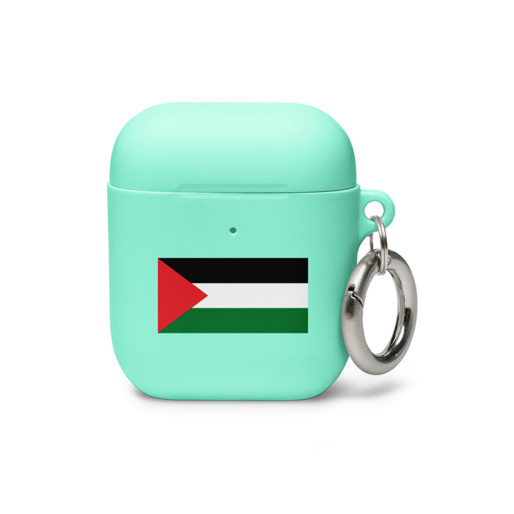 Rubber Case for AirPods® Gen 1 &amp; 2 - Palestine Flag, AirPods Mint AirPods