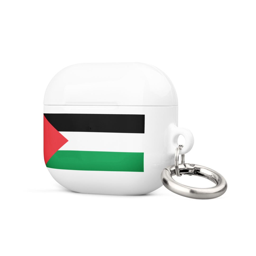 Rubber Case For AirPods® Gen 3 - Palestine Flag, White AirPods Gen3