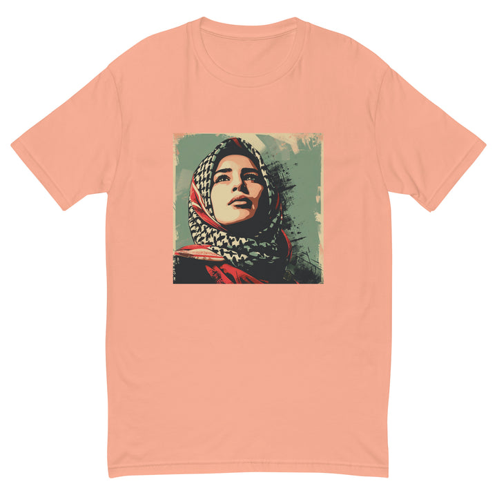 Short Sleeve T-Shirt - Hope, Mens Fitted T Shirt Desert Pink
