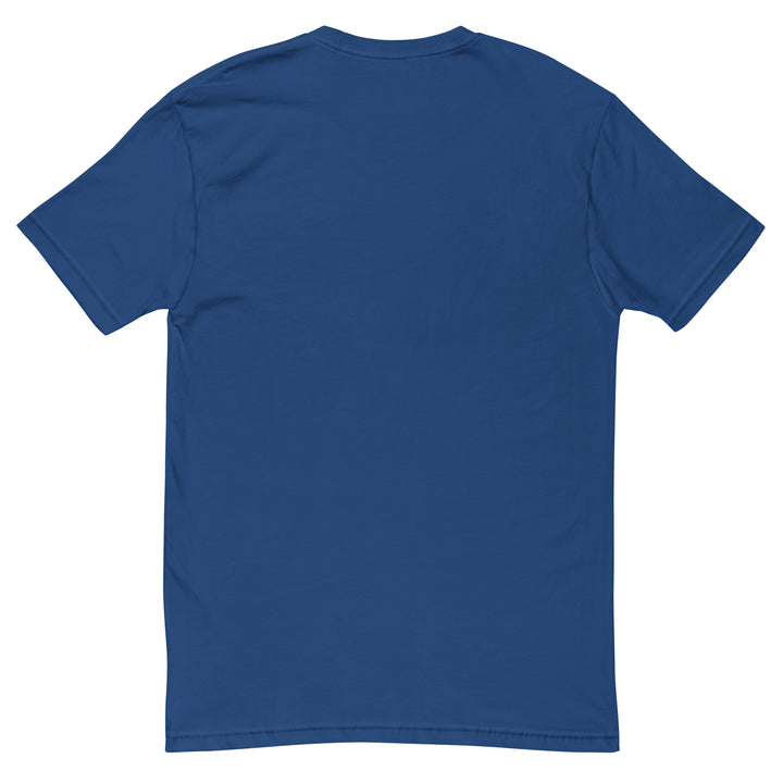 Short Sleeve T-shirt - The Fighter, Mens Fitted T Shirt Royal Blue