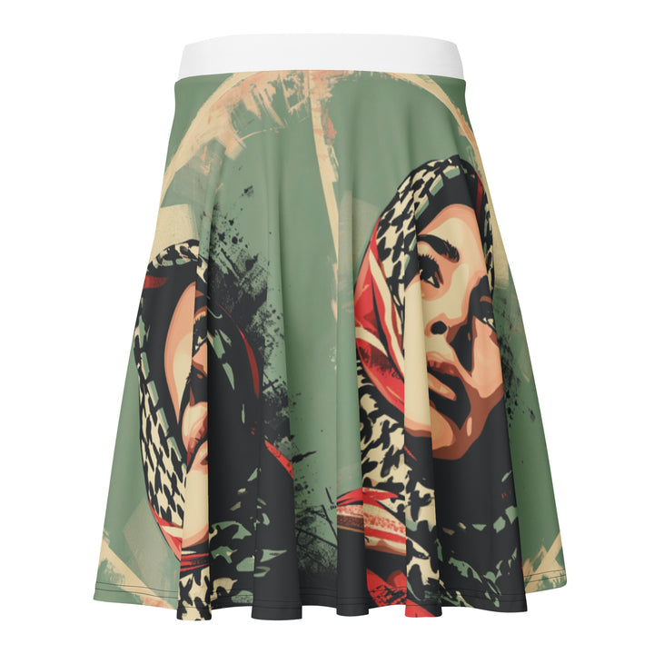 Skater Skirt - Palestine Hope, Skater Skirt White
