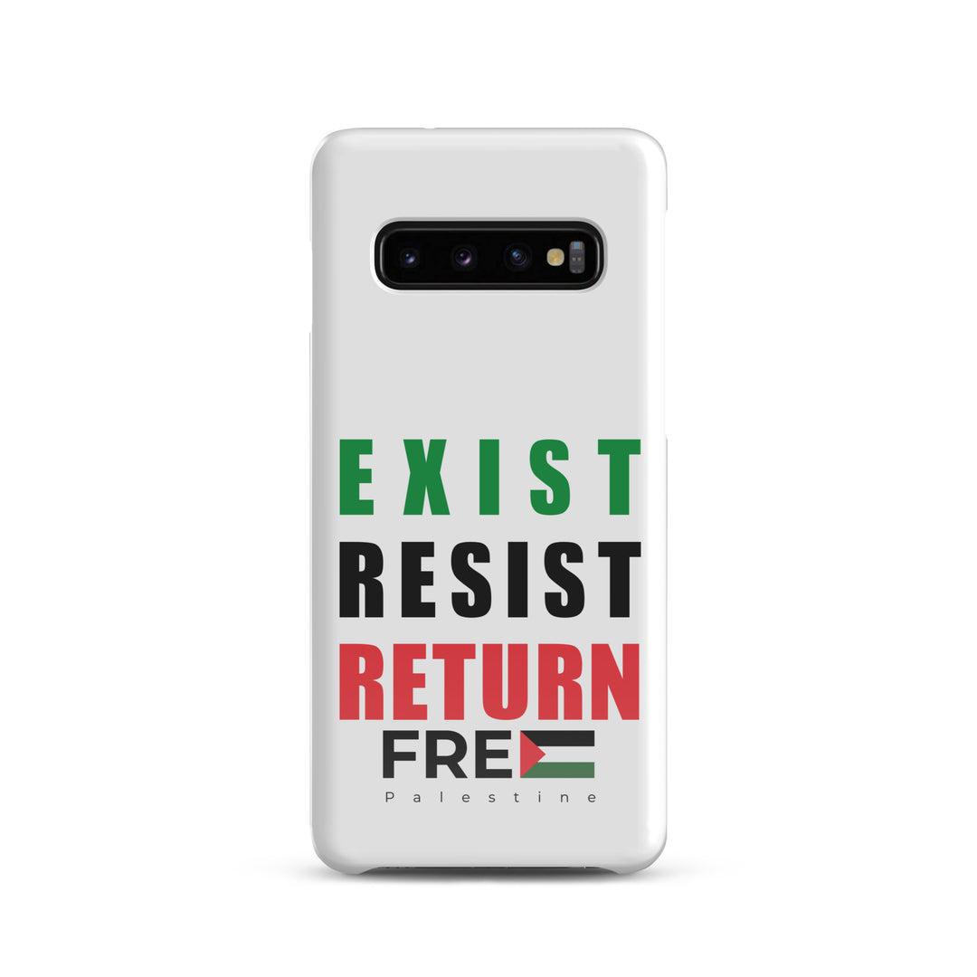 Snap Case for Samsung® - Exist. Resist. Return., Samsung Glossy Samsung Galaxy S10