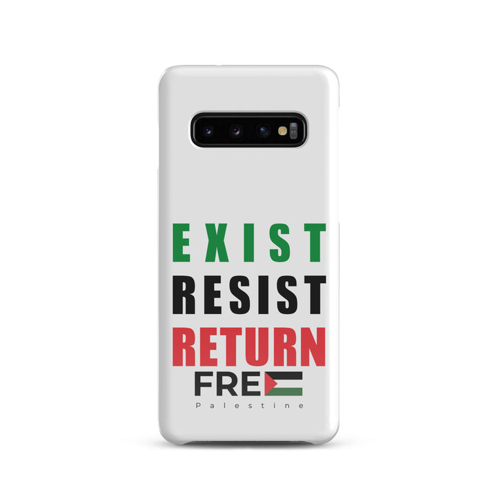Snap Case for Samsung® - Exist. Resist. Return., Samsung Glossy Samsung Galaxy S10