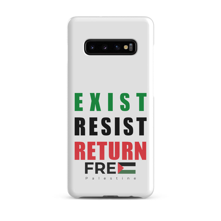 Snap Case for Samsung® - Exist. Resist. Return., Samsung Glossy Samsung Galaxy S10 Plus