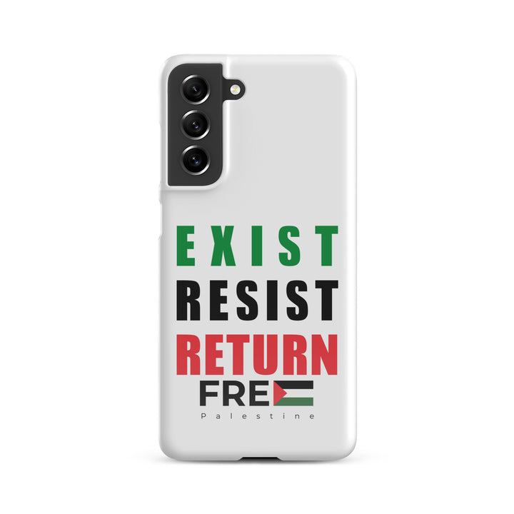 Snap Case for Samsung® - Exist. Resist. Return., Samsung Glossy Samsung Galaxy S21 Fe