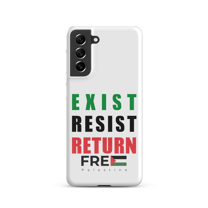 Snap Case for Samsung® - Exist. Resist. Return., Samsung Glossy Samsung Galaxy S21