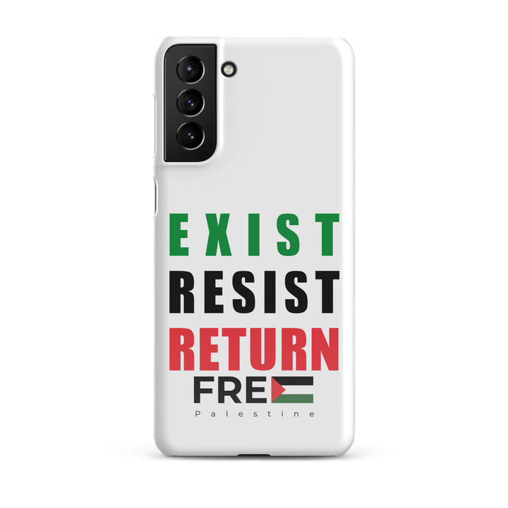 Snap Case for Samsung® - Exist. Resist. Return., Samsung Glossy Samsung Galaxy S21 Plus