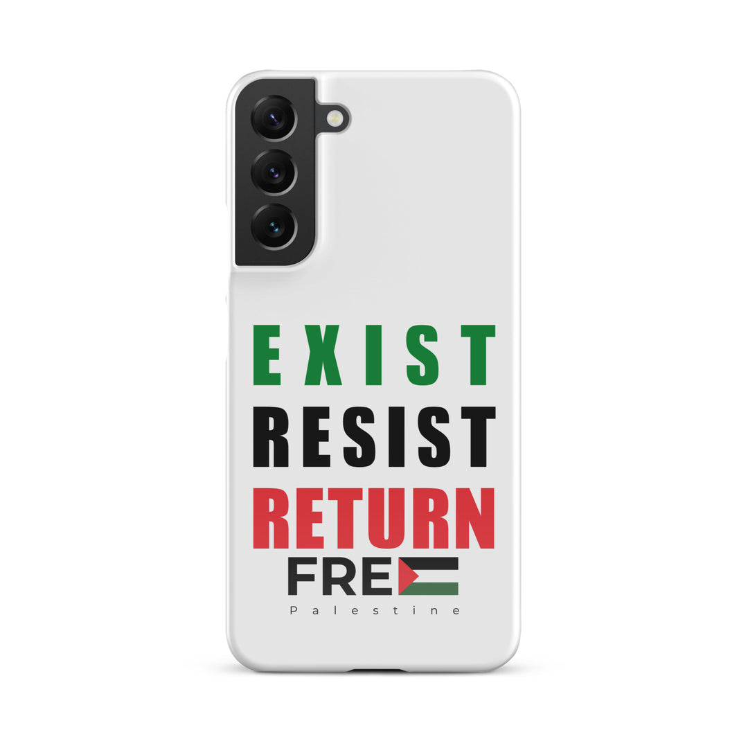 Snap Case for Samsung® - Exist. Resist. Return., Samsung Glossy Samsung Galaxy S22 Plus