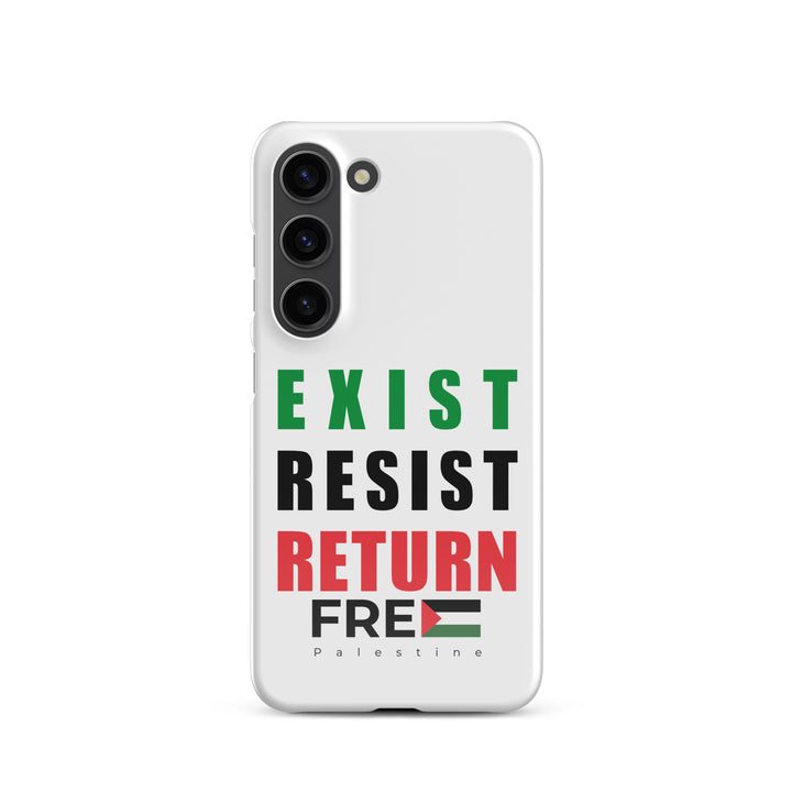 Snap Case for Samsung® - Exist. Resist. Return., Samsung Glossy Samsung Galaxy S23