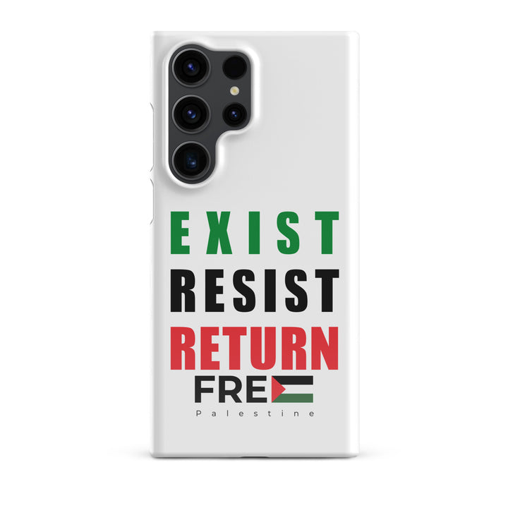 Snap Case for Samsung® - Exist. Resist. Return., Samsung Glossy Samsung Galaxy S23 Ultra