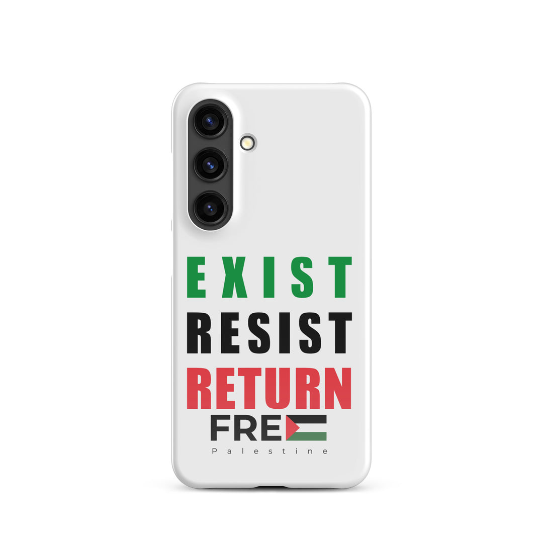 Snap Case for Samsung® - Exist. Resist. Return., Samsung Glossy Samsung Galaxy S24