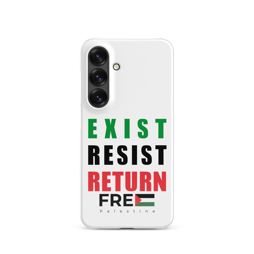 Snap Case for Samsung® - Exist. Resist. Return., Samsung Glossy Samsung Galaxy S25