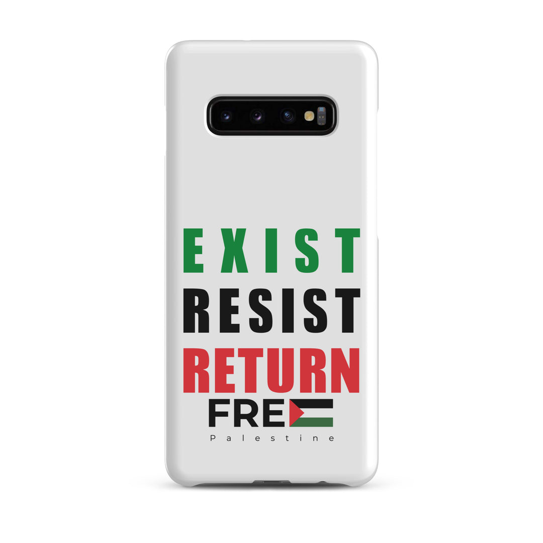 Snap Case for Samsung® - Exist. Resist. Return., Samsung Matte Samsung Galaxy S10 Plus