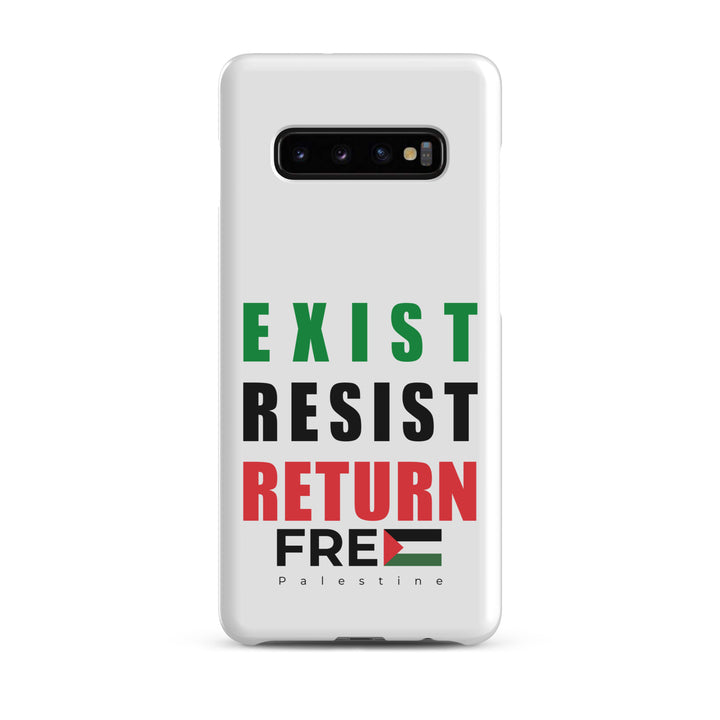 Snap Case for Samsung® - Exist. Resist. Return., Samsung Matte Samsung Galaxy S10 Plus