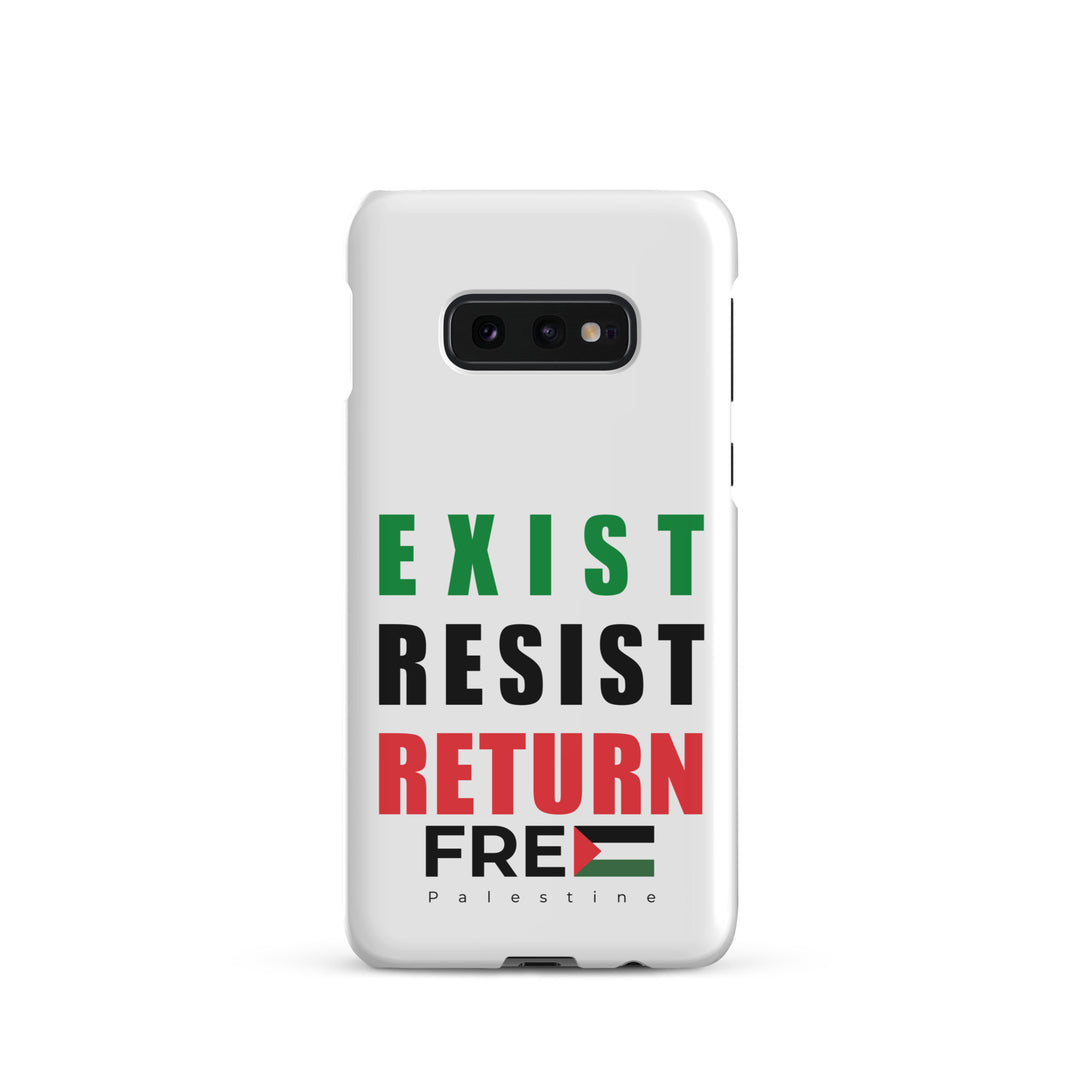 Snap Case for Samsung® - Exist. Resist. Return., Samsung Matte Samsung Galaxy S10e