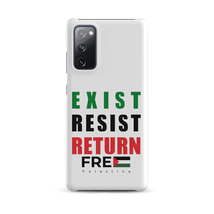 Snap Case for Samsung® - Exist. Resist. Return., Samsung Matte Samsung Galaxy S20 Fe