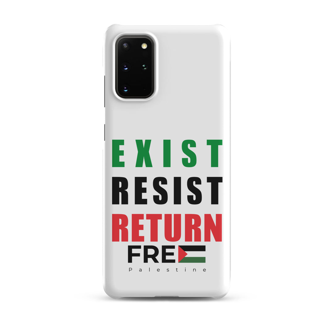 Snap Case for Samsung® - Exist. Resist. Return., Samsung Matte Samsung Galaxy S20 Plus