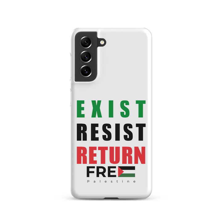 Snap Case for Samsung® - Exist. Resist. Return., Samsung Matte Samsung Galaxy S21