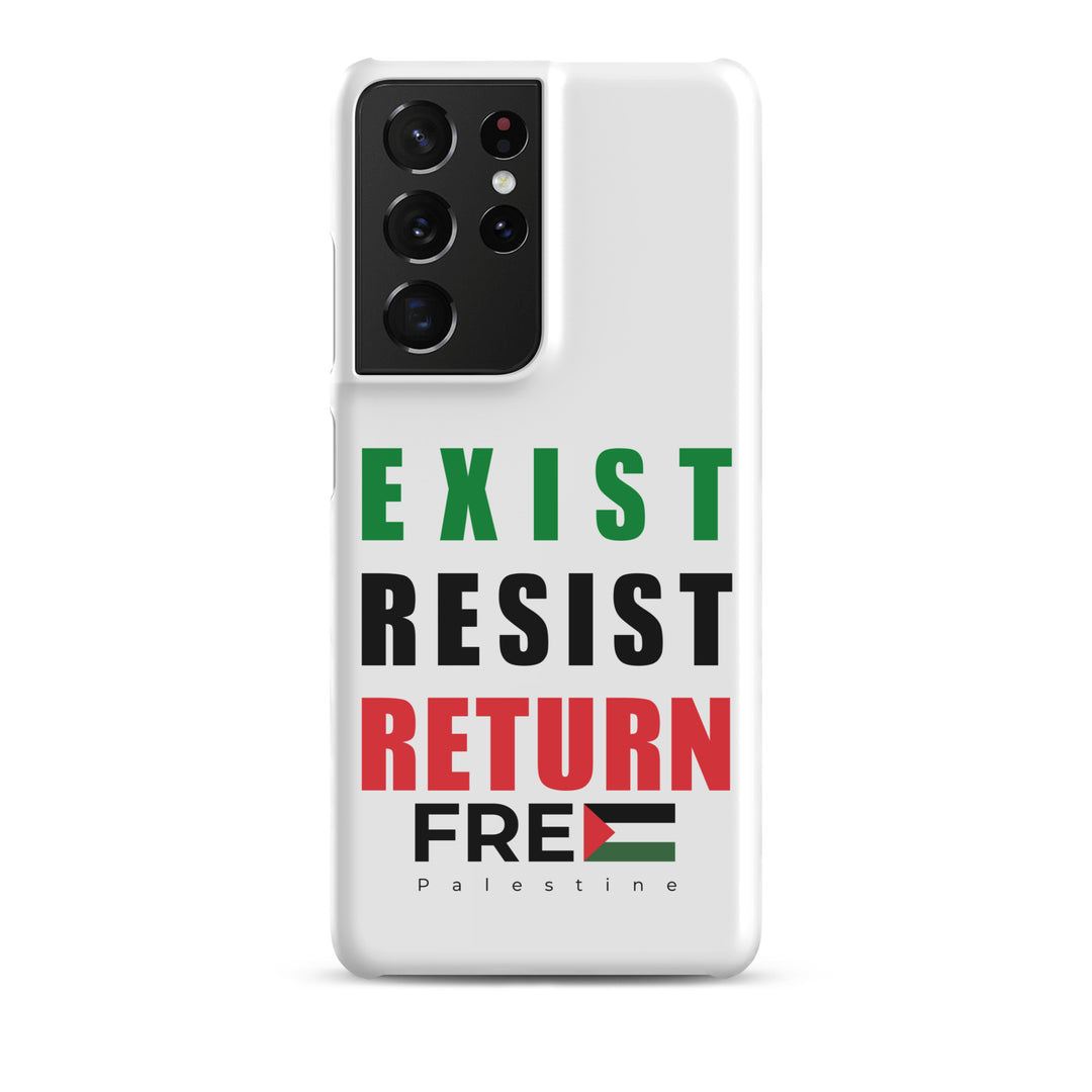 Snap Case for Samsung® - Exist. Resist. Return., Samsung Matte Samsung Galaxy S21 Ultra