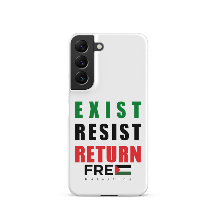 Snap Case for Samsung® - Exist. Resist. Return., Samsung Matte Samsung Galaxy S22