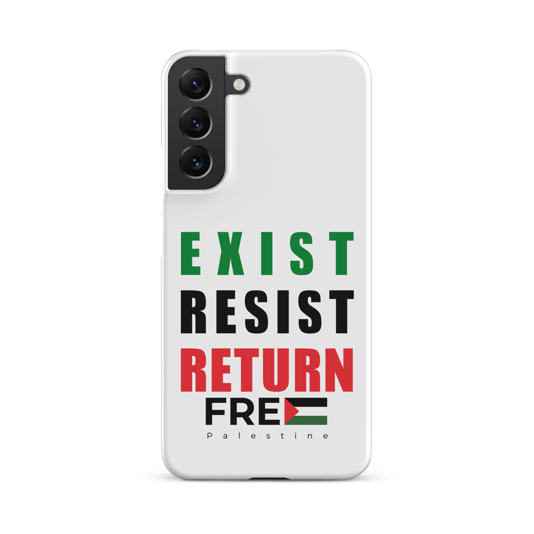 Snap Case for Samsung® - Exist. Resist. Return., Samsung Matte Samsung Galaxy S22 Plus