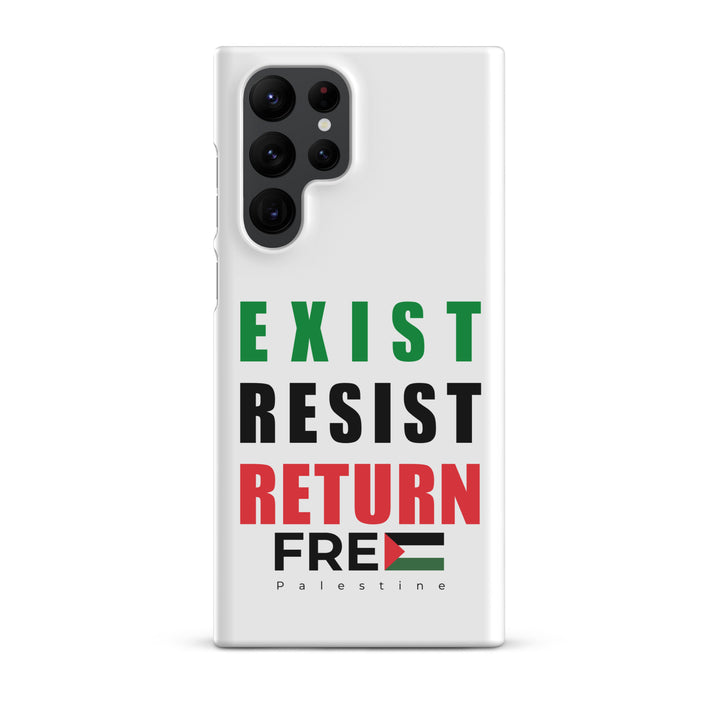 Snap Case for Samsung® - Exist. Resist. Return., Samsung Matte Samsung Galaxy S22 Ultra