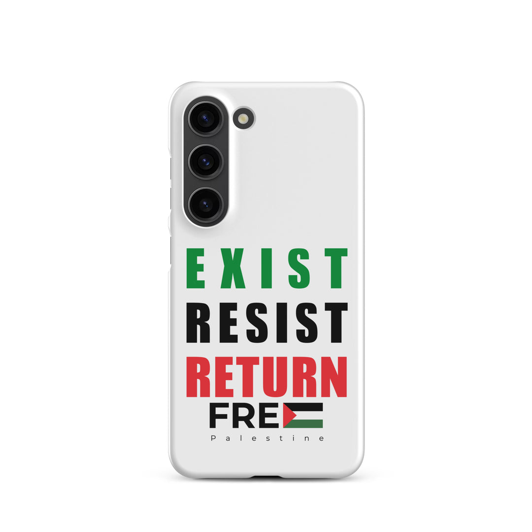 Snap Case for Samsung® - Exist. Resist. Return., Samsung Matte Samsung Galaxy S23