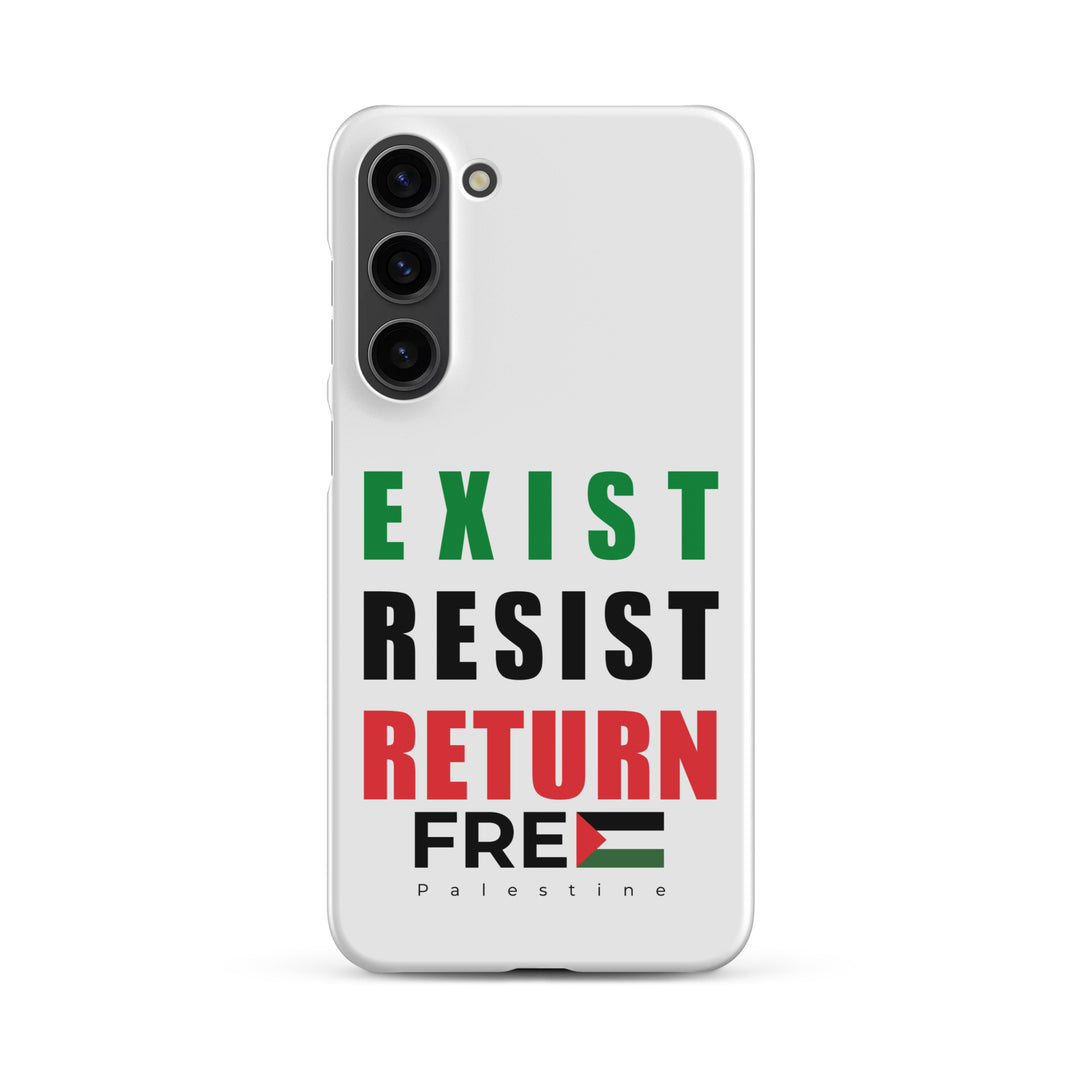 Snap Case for Samsung® - Exist. Resist. Return., Samsung Matte Samsung Galaxy S23 Plus