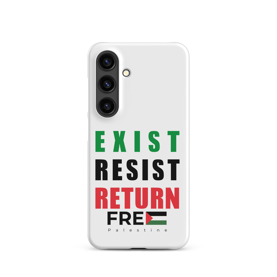 Snap Case for Samsung® - Exist. Resist. Return., Samsung Matte Samsung Galaxy S24