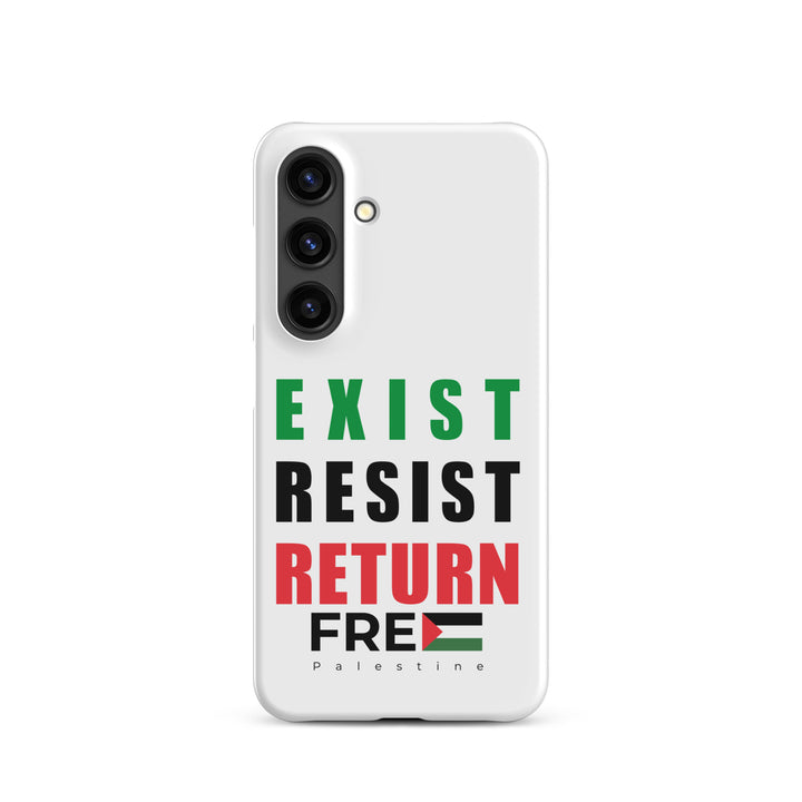 Snap Case for Samsung® - Exist. Resist. Return., Samsung Matte Samsung Galaxy S24