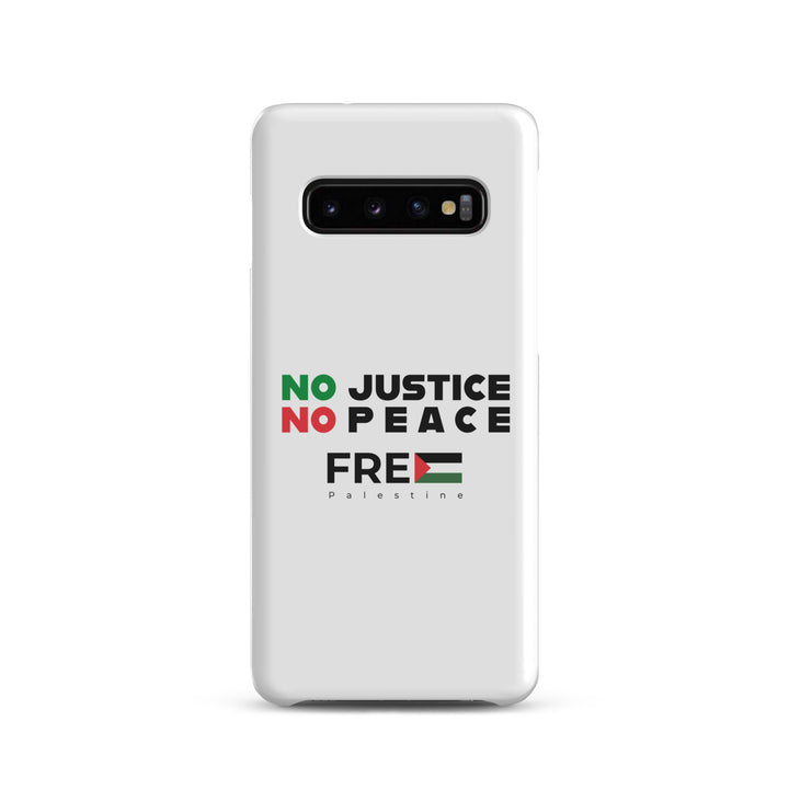 Snap case for Samsung® - No Justice No Peace, Samsung Glossy Samsung Galaxy S10