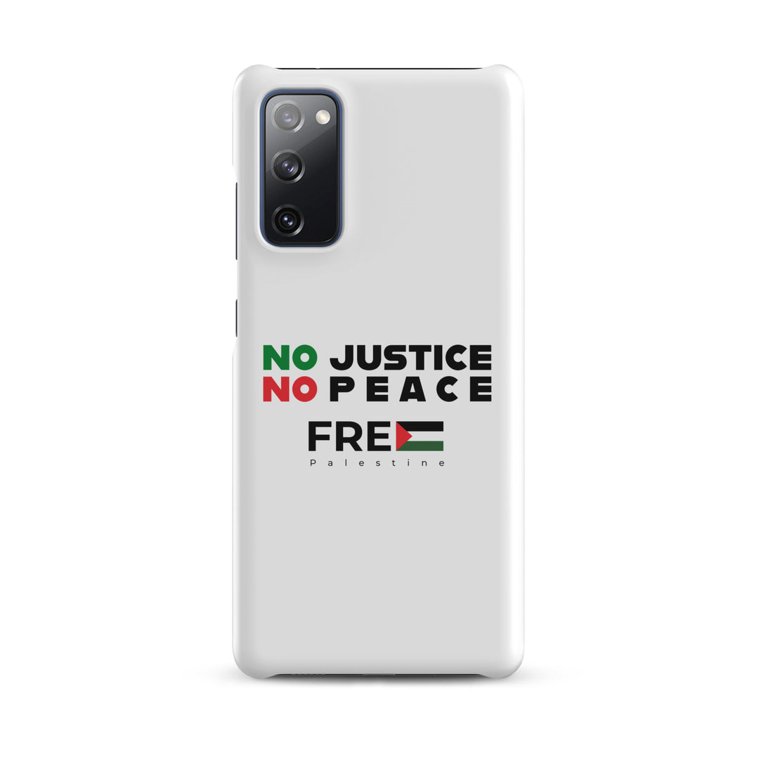 Snap case for Samsung® - No Justice No Peace, Samsung Glossy Samsung Galaxy S20 Fe