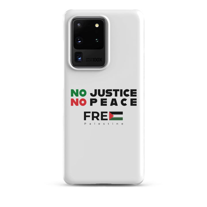 Snap case for Samsung® - No Justice No Peace, Samsung Glossy Samsung Galaxy S20 Ultra
