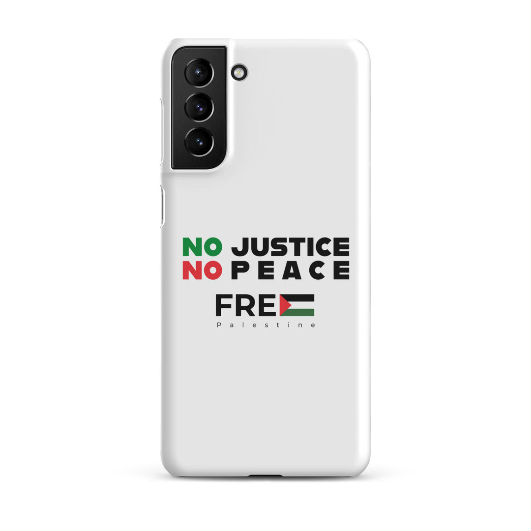 Snap case for Samsung® - No Justice No Peace, Samsung Glossy Samsung Galaxy S21 Plus